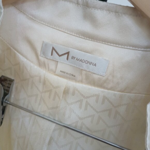 M by Madonna 100% Silk Bomber Jacket - Picture 2 of 13